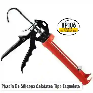 Pistola De Silicona Calafateo Tipo Esqueleto