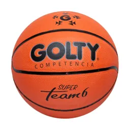 Balón De Baloncesto Competición Super Team N6 Golty
