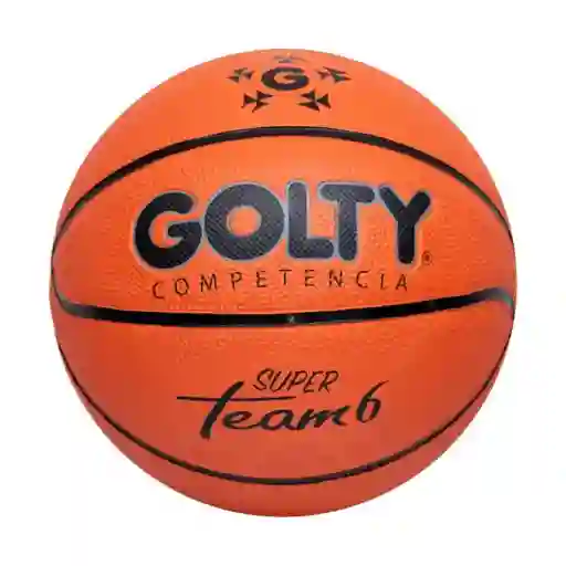 Balón De Baloncesto Competición Super Team N6 Golty