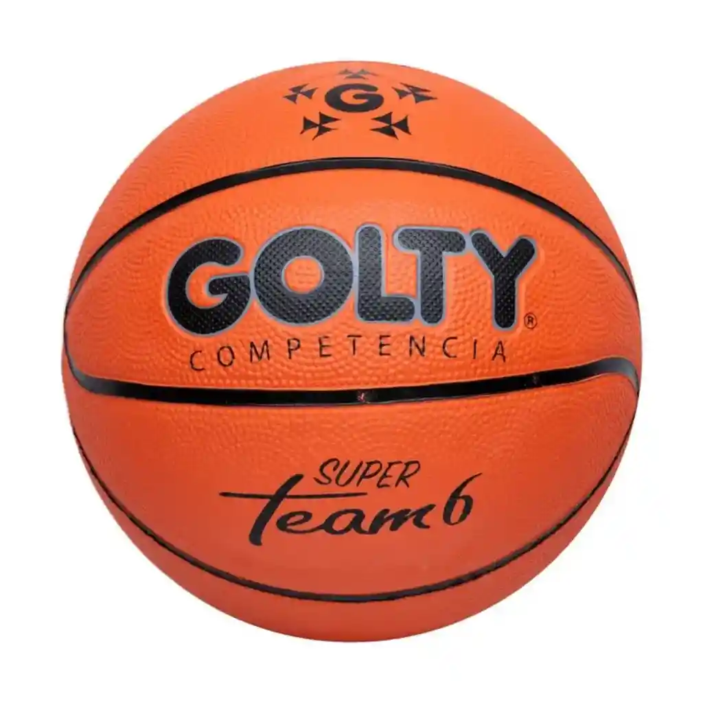 Balón De Baloncesto Competición Super Team N6 Golty