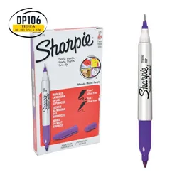 Sharpie Marcador Doble Punta Morado