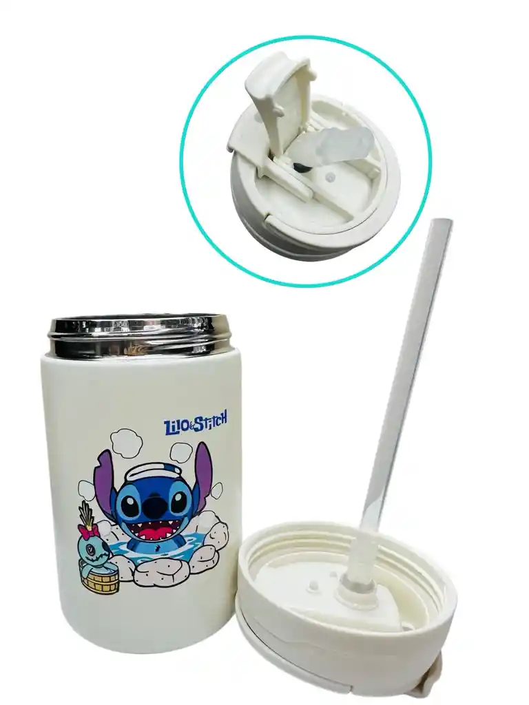 Vaso Termo 16cm Lilo Y Stitch