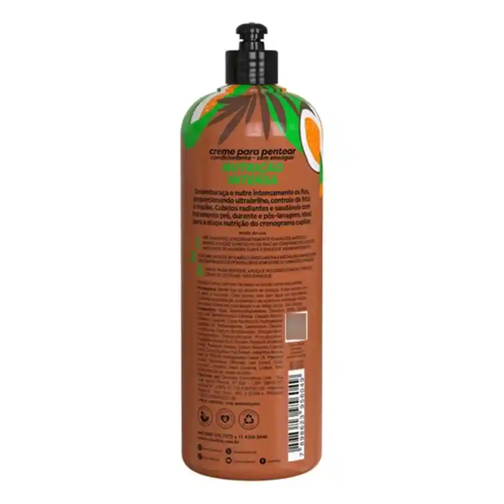 Crema Para Peinar Salon Line Hidra Con Óleo De Coco | Hidratación Intensa, 72h De Definición, Cabello Rizado Y Seco, Fórmula Vegana Con Sellos De Calidad– 1l