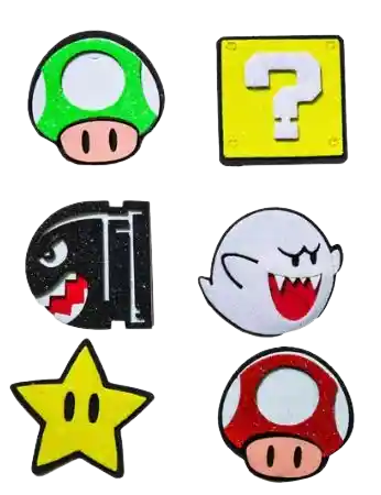 Logo Mario Bross En Foami