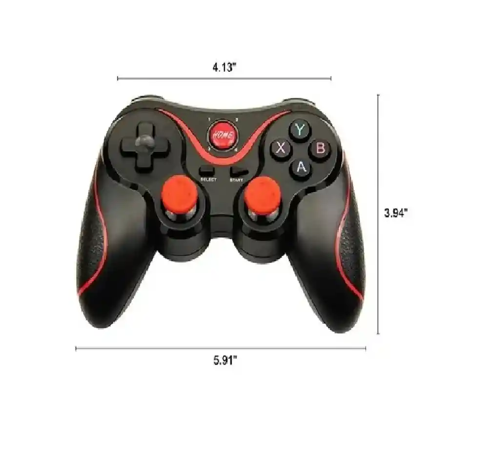 Control Inalámbrico Bluetooth Joystick Y Gamepad Android Ios Color Negro