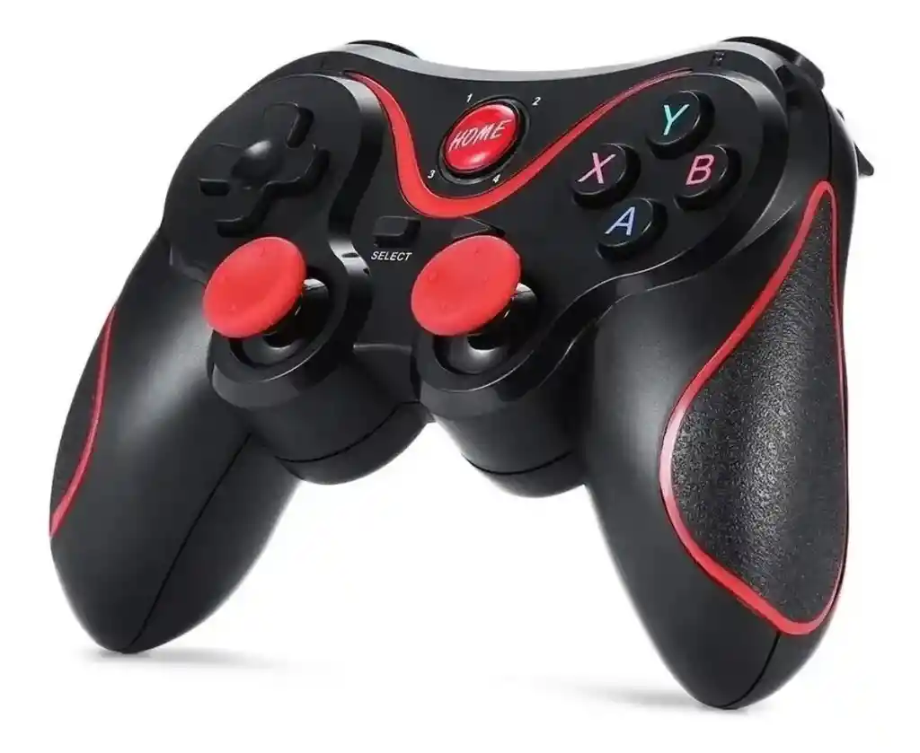 Control Inalámbrico Bluetooth Joystick Y Gamepad Android Ios Color Negro