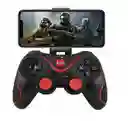 Control Inalámbrico Bluetooth Joystick Y Gamepad Android Ios Color Negro