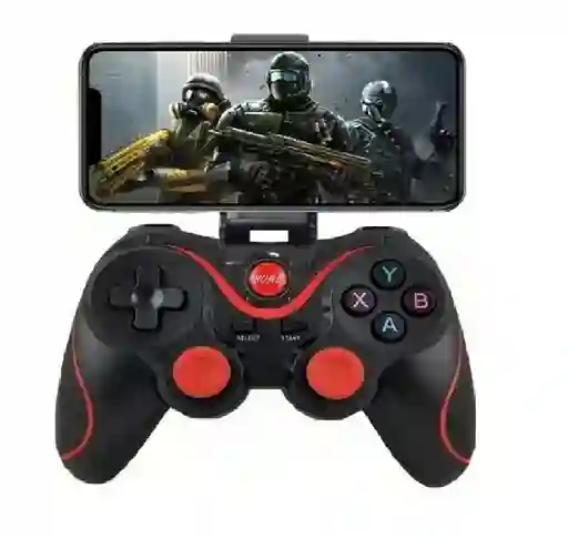 Control Inalámbrico Bluetooth Joystick Y Gamepad Android Ios Color Negro