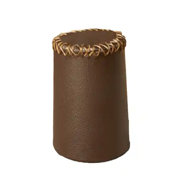 Juego De Cacho Cuero Cafe