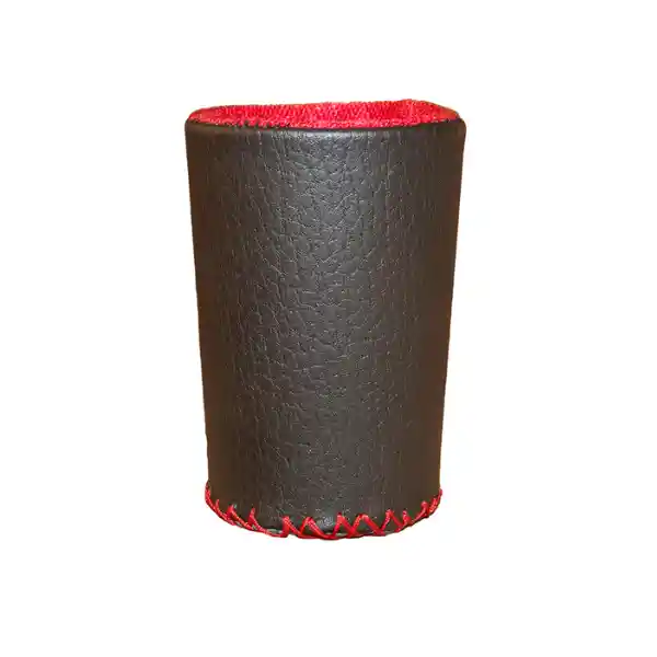 Juego De Cacho Negro X6 Cuero Sintetico