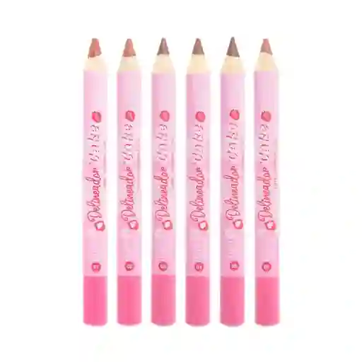 Delineador De Labios Tono 1 Trendy Jumbo Cupcake Ref Dlt1270