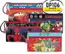 Cartuchera 2 Bolsillos Niño X 1 Und
