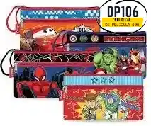 Cartuchera 2 Bolsillos Niño X 1 Und