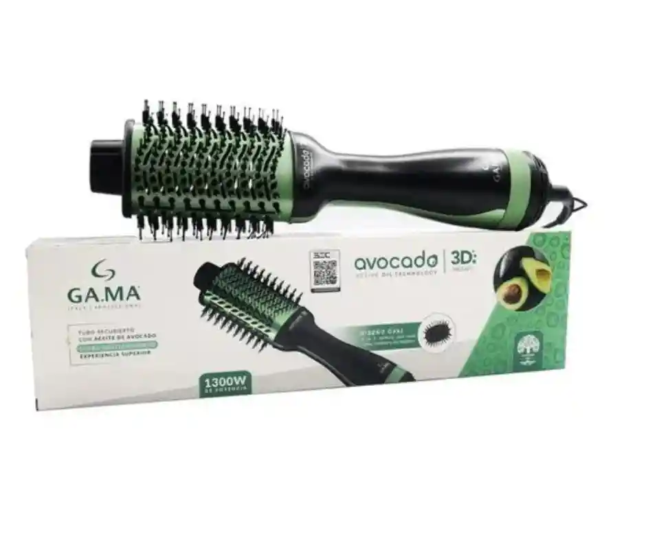 Cepillo Secador De Cabello Gama Avocado 3d Therapy