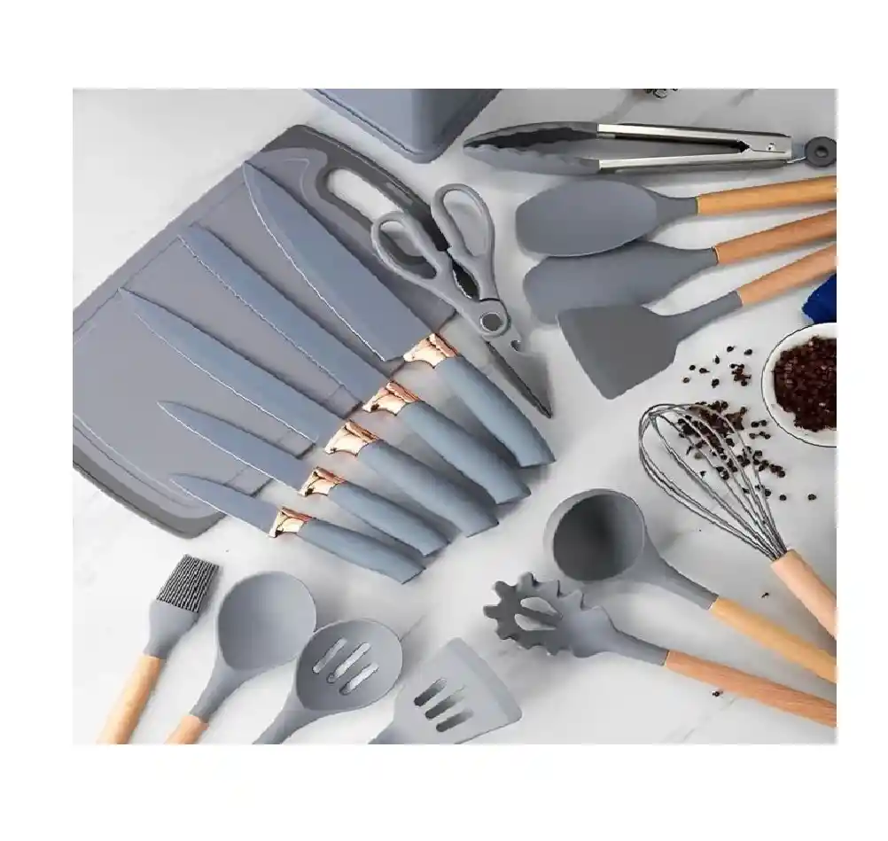 Shuniking Mb19 Juego De Utensilios De Cocina 19 Unidades De Cocina