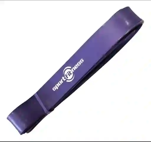 Banda De Poder Elástica Morada Sportfitness 50/75 Lb Tension Color Morado