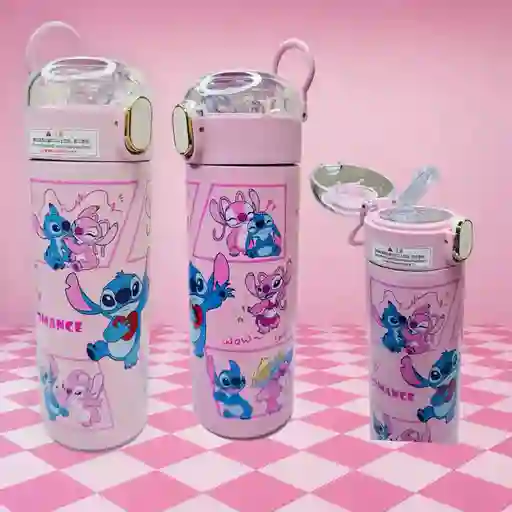 Termo Stitch Rosa 20cm