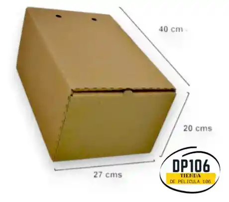 Caja De Archivo Kraft – 40 X 20 X 27 Cm