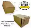 Caja De Archivo Kraft – 40 X 20 X 27 Cm