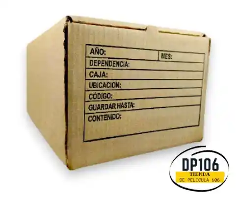 Caja De Archivo Kraft – 40 X 20 X 27 Cm