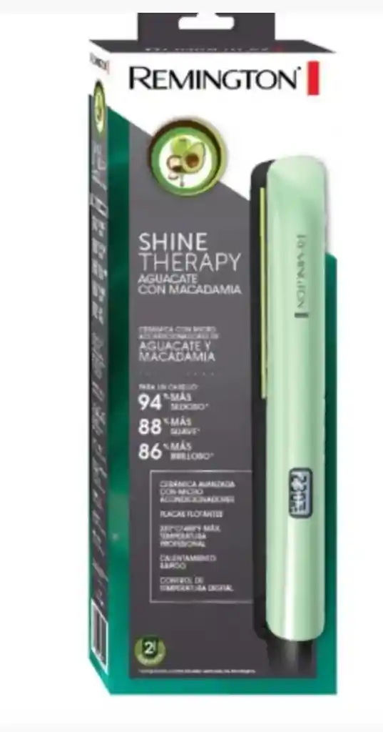 Plancha Remington Aguacate Y Macadamia