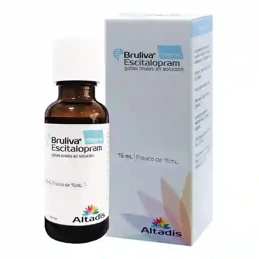 Bruliva Escitalopram 10mg/ml Gotas Orales 15 Ml