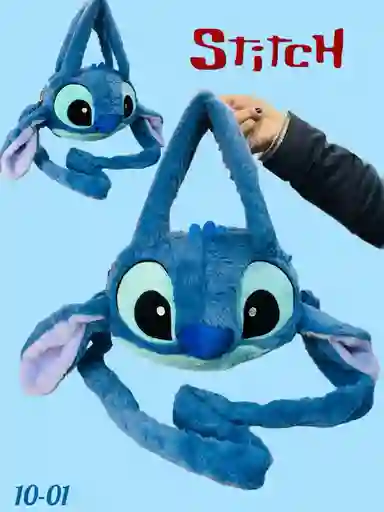 Bolso Morral Peluche Stitch 10-01