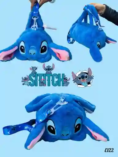 Bolso Morral Peluche Stitch E122