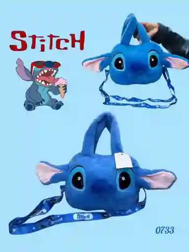 Bolso Morral Peluche Stitch 0733