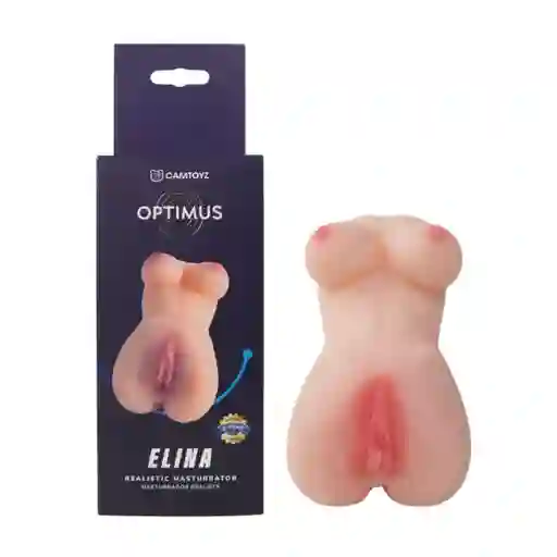 Masturbador Realista Elina Optimus