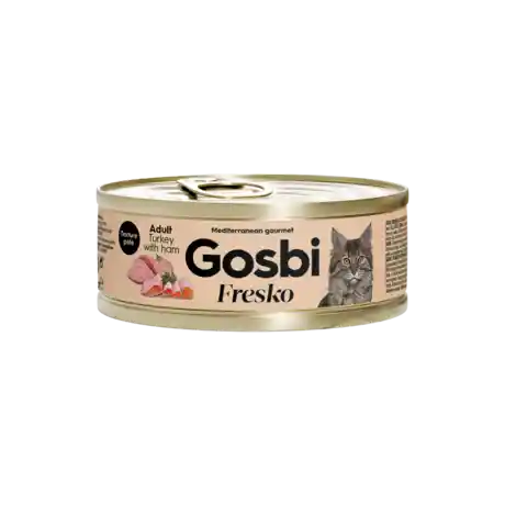 Lata Fresko Gato Pavo Y Jamon 70gr