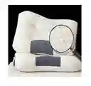 Almohada Ortopédica Cervical Descanso Transpirable Cuello. C Color Blanco