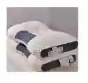 Almohada Ortopédica Cervical Descanso Transpirable Cuello. C Color Blanco