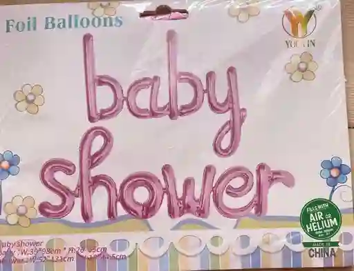 Globo Baby Shower Rosado
