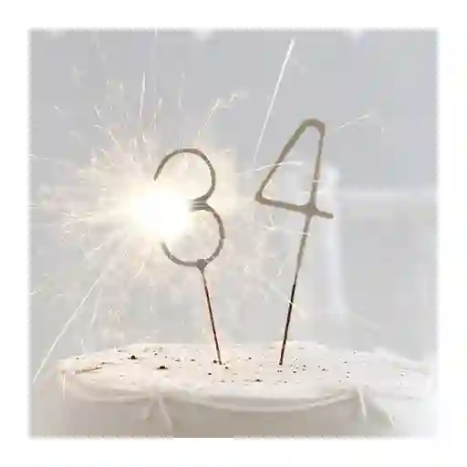 Vela #4 Numeral Sparkler