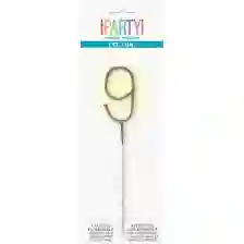 Vela #9 Numeral Sparkler