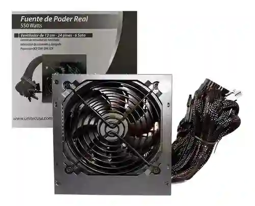 Fuente De Poder Real 550w
