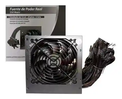 Fuente De Poder Real 550w