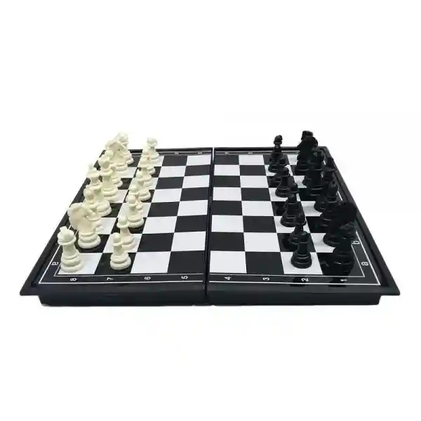 Juego Ajedrez Magnetico Mediano - Chess 30cm X 30cm Scale 1-1