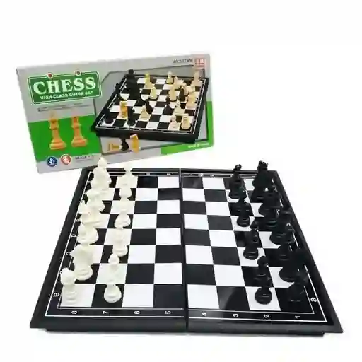 Juego Ajedrez Magnetico Mediano - Chess 30cm X 30cm Scale 1-1