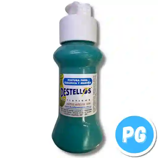 Tarro Acrilico Destellos 60cc Azul Marino