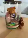 Regalo Detalle Oso Teddy Bear Moño De Flor Y Chocolates Para Cualquier Ocasión