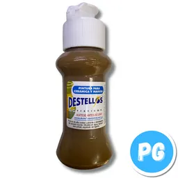 Tarro Acrilico Destellos 60cc Marron Peluche