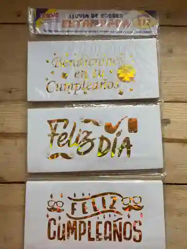 Lluvia De Sobres Fecha Especial