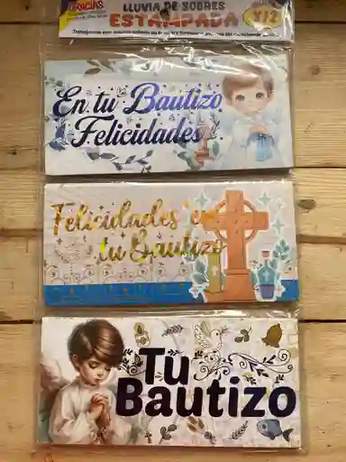Lluvia De Sobres Bautizo