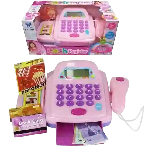 Juguete Caja Registradora Para Niña Con Sonido.