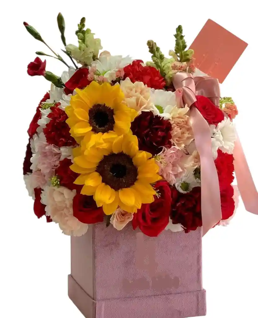 Caja Flower