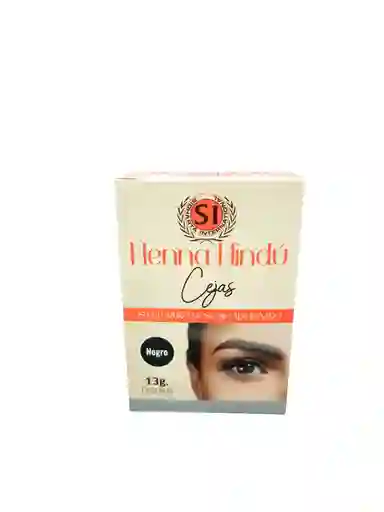 Sidharta Henna Hindú Cejas Negra 13g