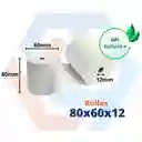 Rollo Térmico Papel Para Factura 80 X 60