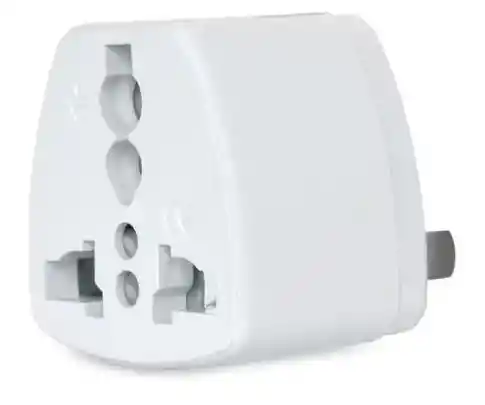 Adaptador Europeo Internacional Sencillo - Blanco